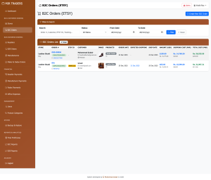 B2C Etsy orders management PHP - Zubair Ray