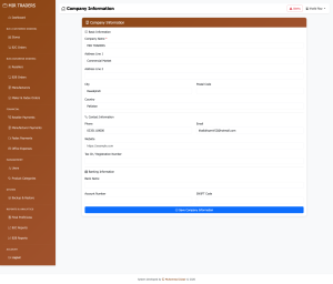 Leather Business Management System built with Core PHP - Zubair Ray